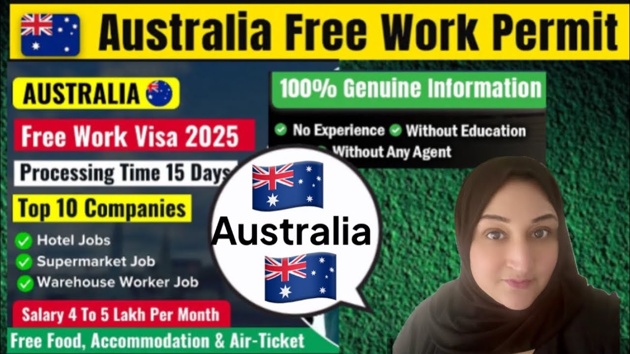 Australia 🇦🇺work visa for Pakistani|How yo spply eork visa for Australia/jobs in Australia5 March