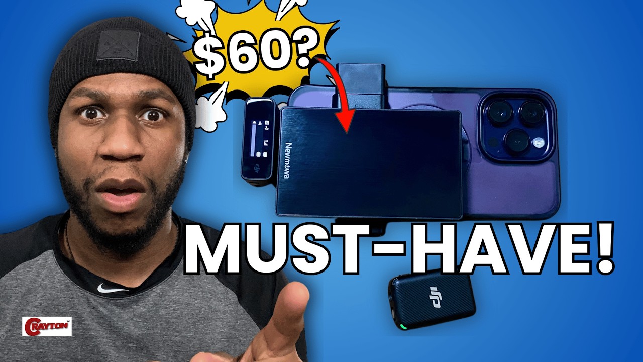 This $60 Newmowa Vlog Screen: BEST iPhone Gadget! NEW 2025