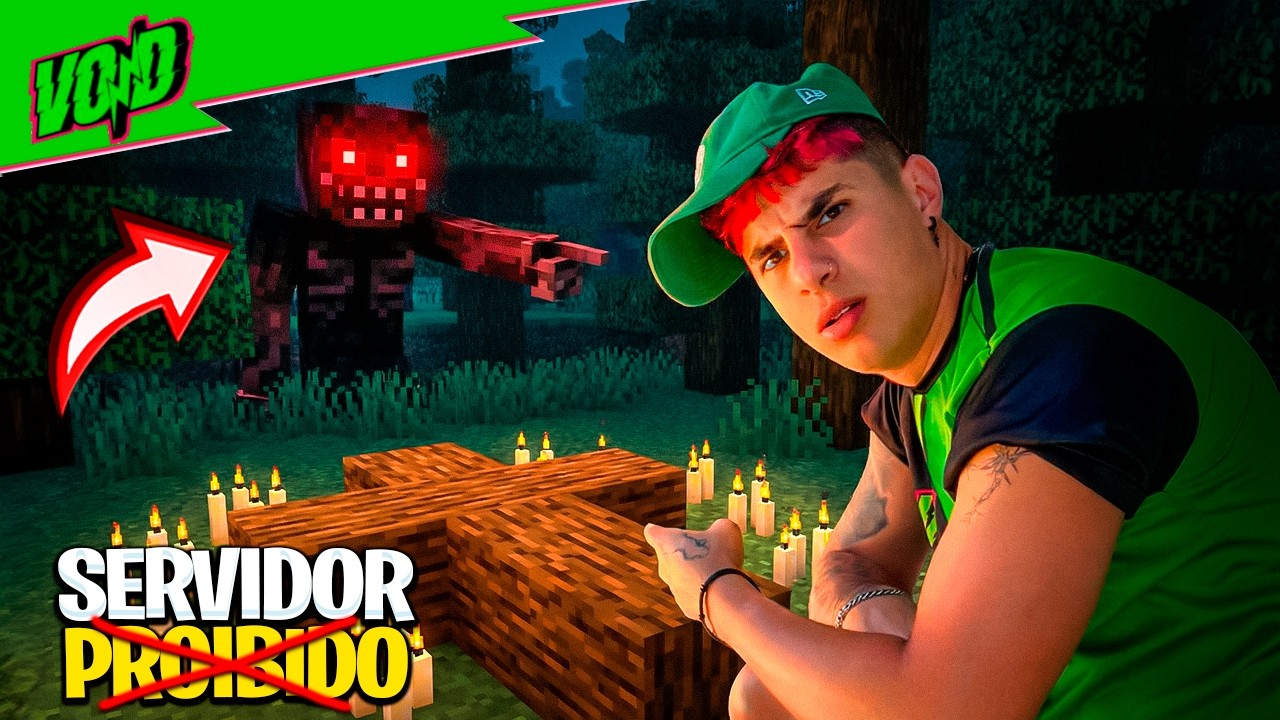 TESTAMOS O SERVIDOR AMALDIÇOADO DO MINECRAFT *o fim do canal