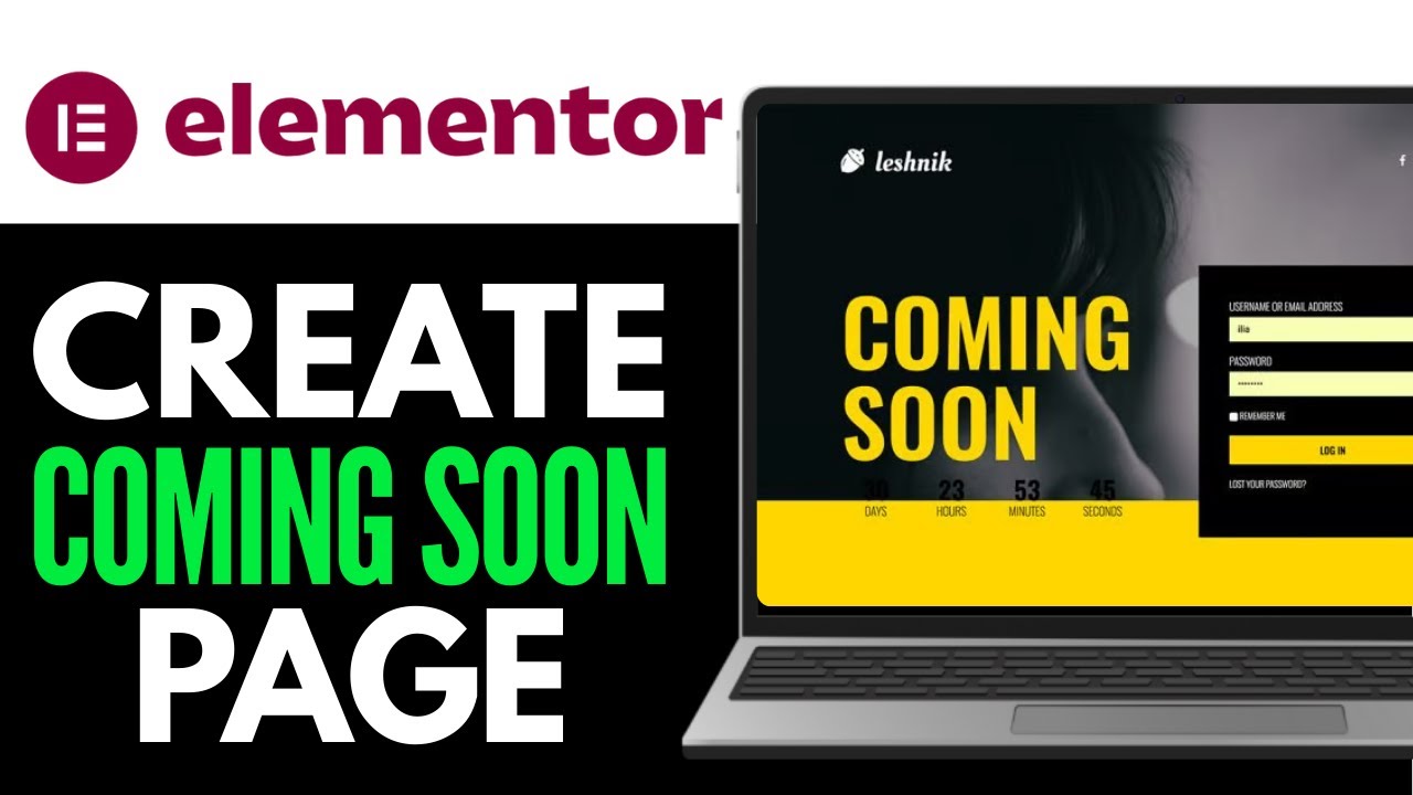 How To Create A Coming Soon Page in Elementor 2025 (EASILY)