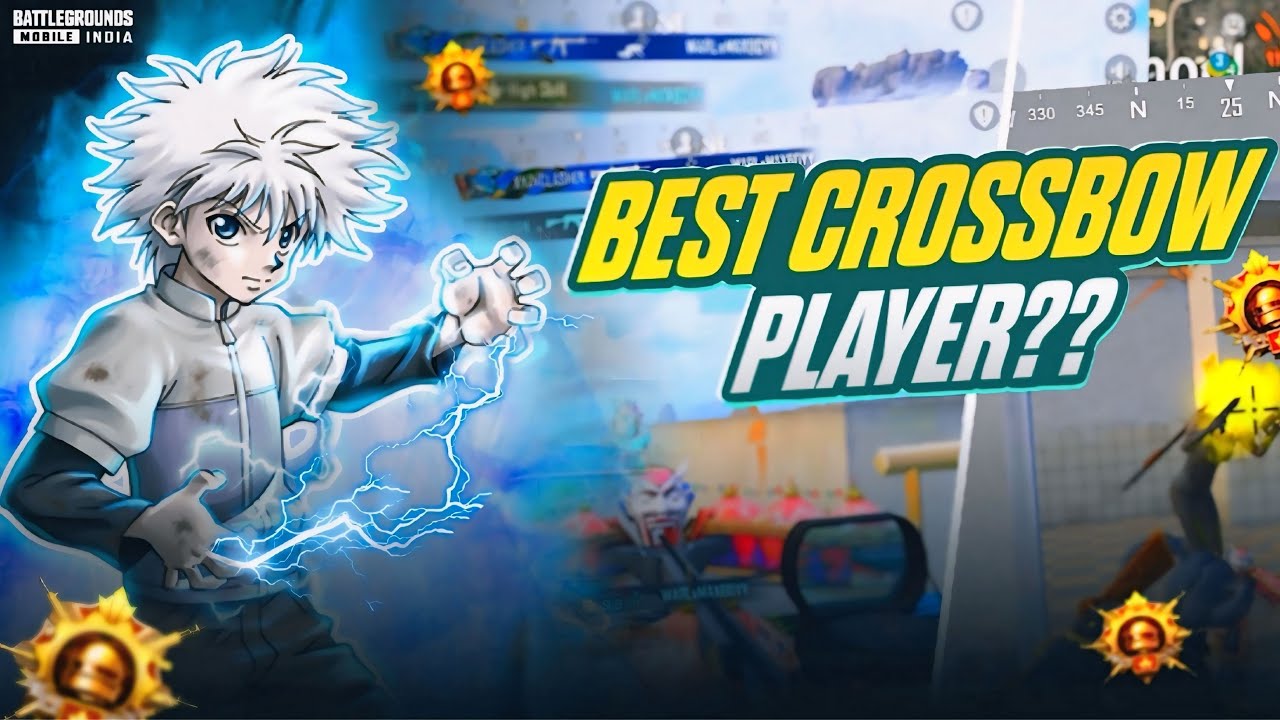 Best Crossbow Player?? [Insane Crossbow shots] BGMI💀 | ClasherOp