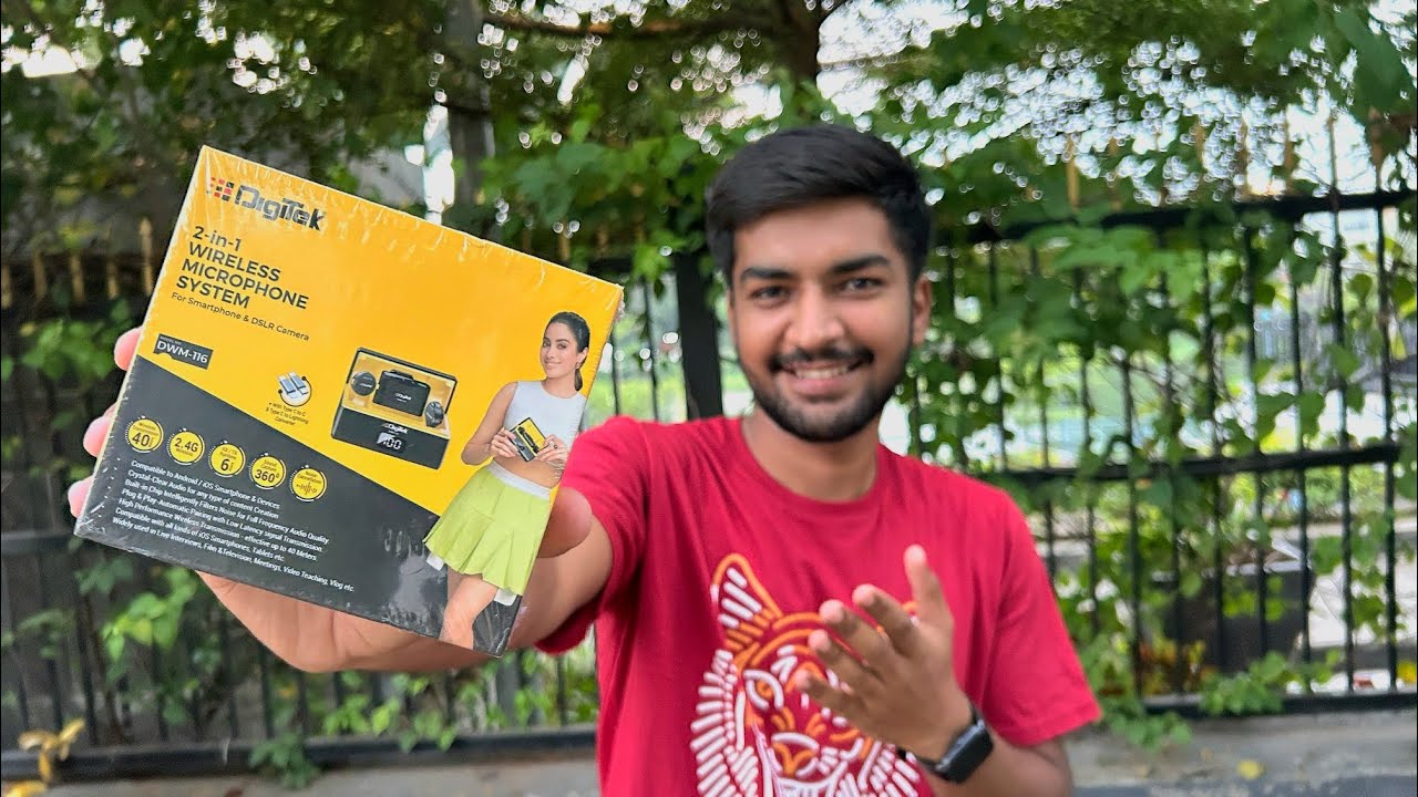 Best Wireless Mic for Mobile and DSLR under ₹4000- Digitek DWM-116🔥🔥