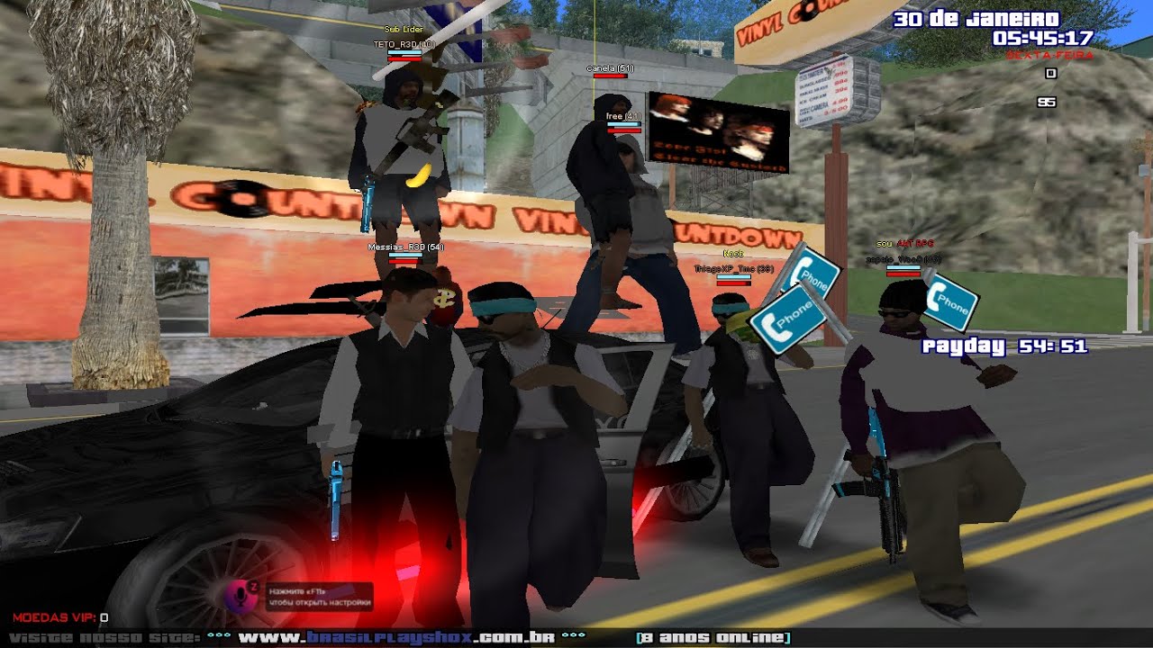 LIVE ON! Gta Samp // Vamo ate amanhecer