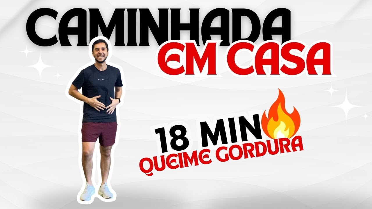 Сжигайте жир за 18 минут с помощью этой домашней прогулки! 🔥