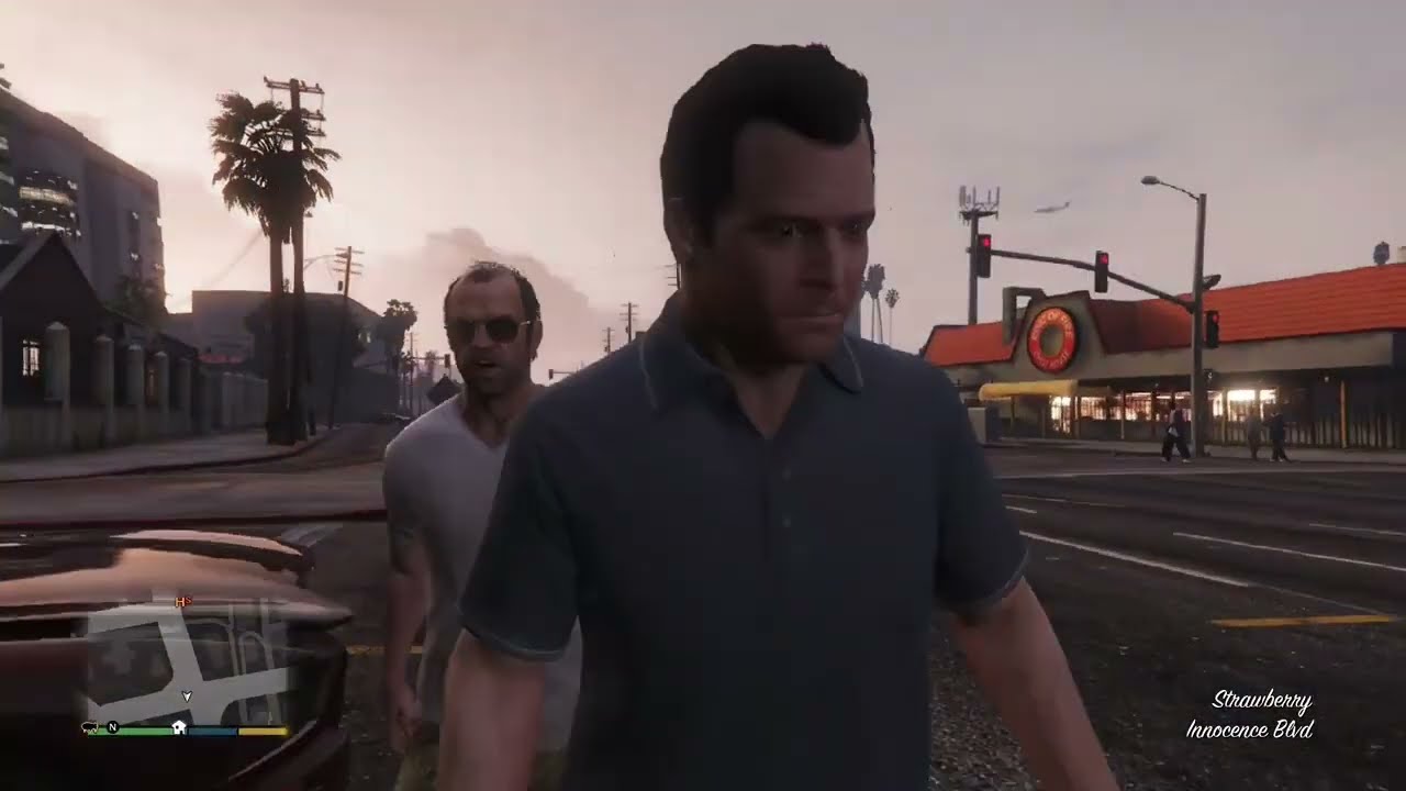GTA 5: Michael Saving Jimmy, The Big Score Heist Prep, Michael And Trevor Taunting Each Other, Fun!