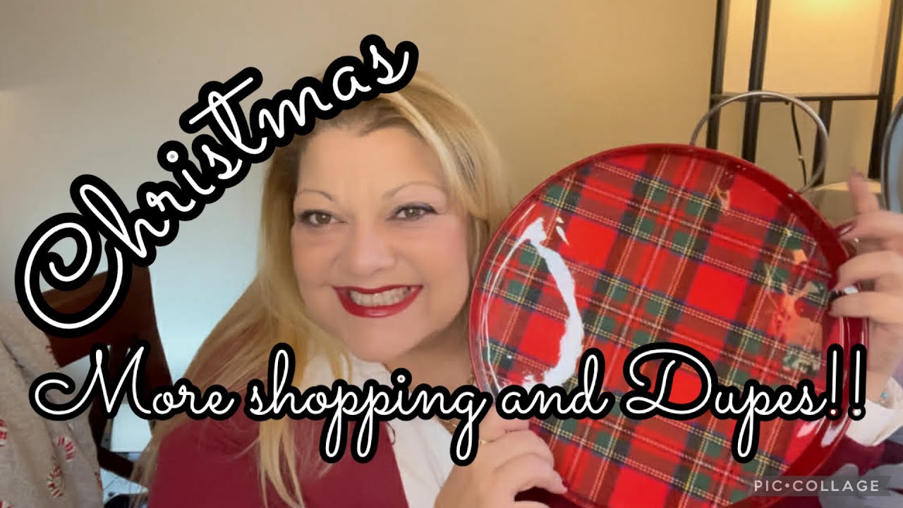 Christmas Shopping themes and dupes like no others!