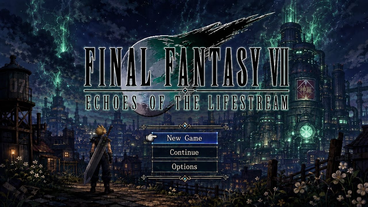 Final Fantasy VII: Echoes Of The Lifestream - Pixel Game Trailer