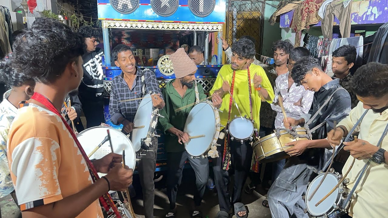Hyderabad Chatal Band with piano By Tom Boys #2025 #ganesh #bonalu 9121785183