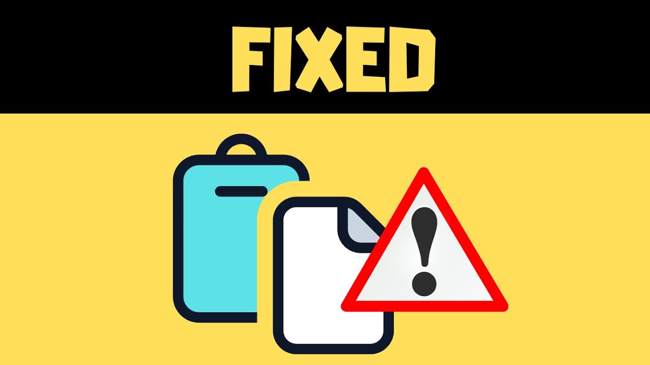 [EASY FIX] Copy and Paste Not Working On Windows 11