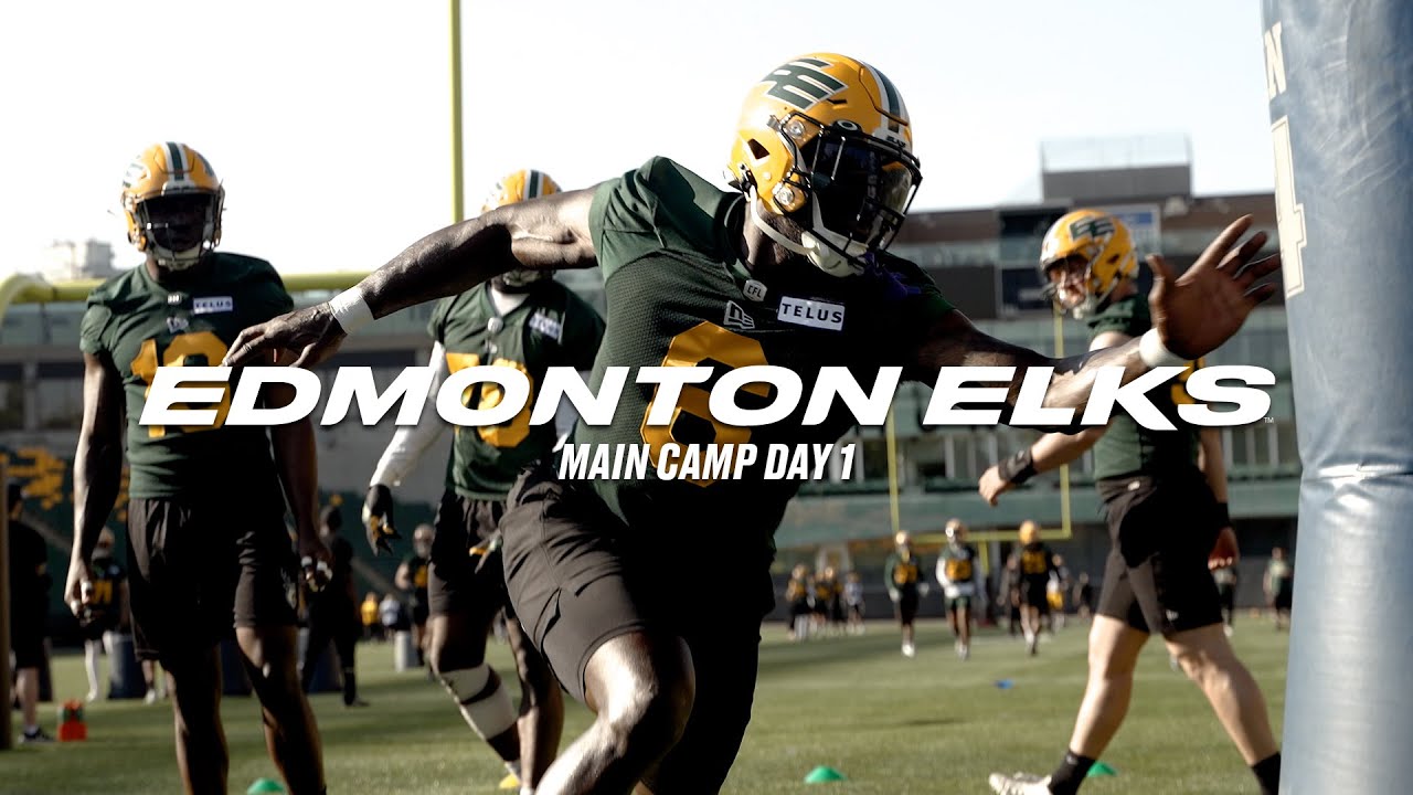 Edmonton Elks 2023 Main Camp is Open