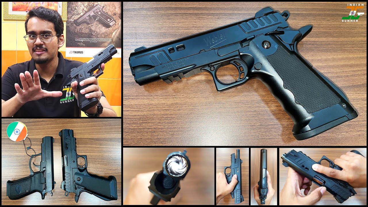 Webley Bull 2011 Review 🇮🇳 .45 13+1 पिस्तौल (NP Bore)