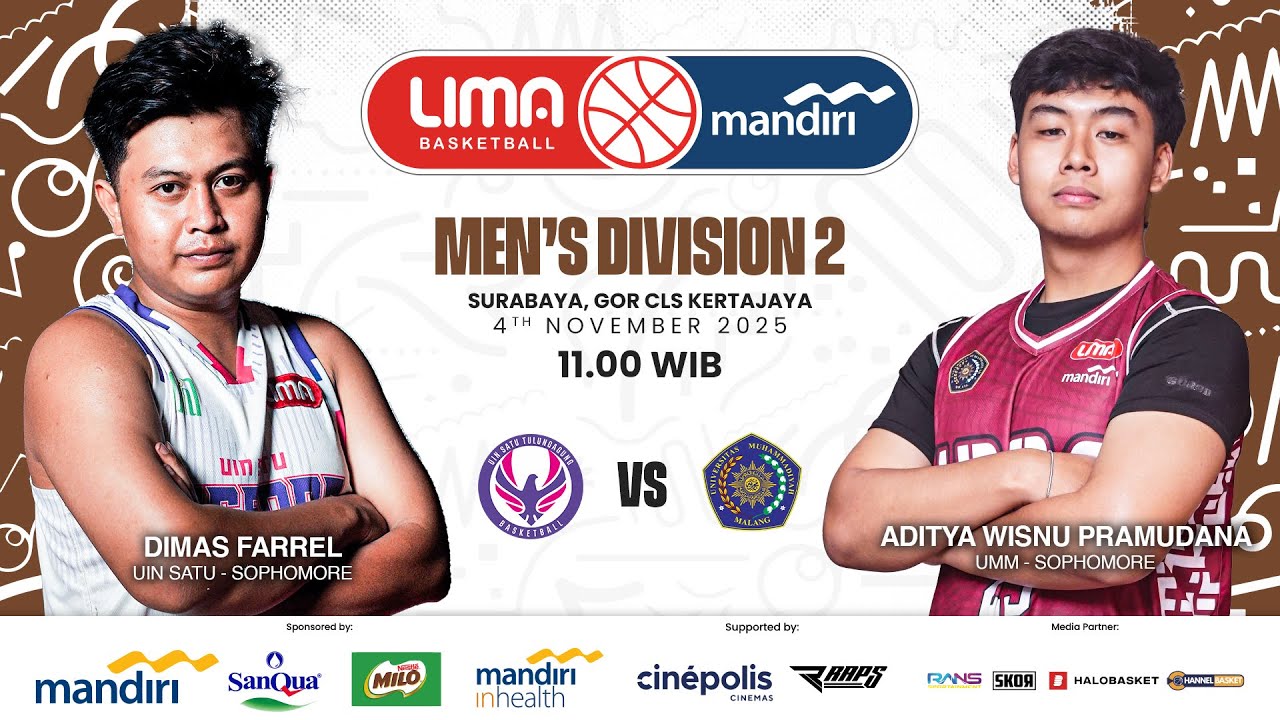 UIN SATU vs UMM | Men's Division 2 | Surabaya I Nov 4