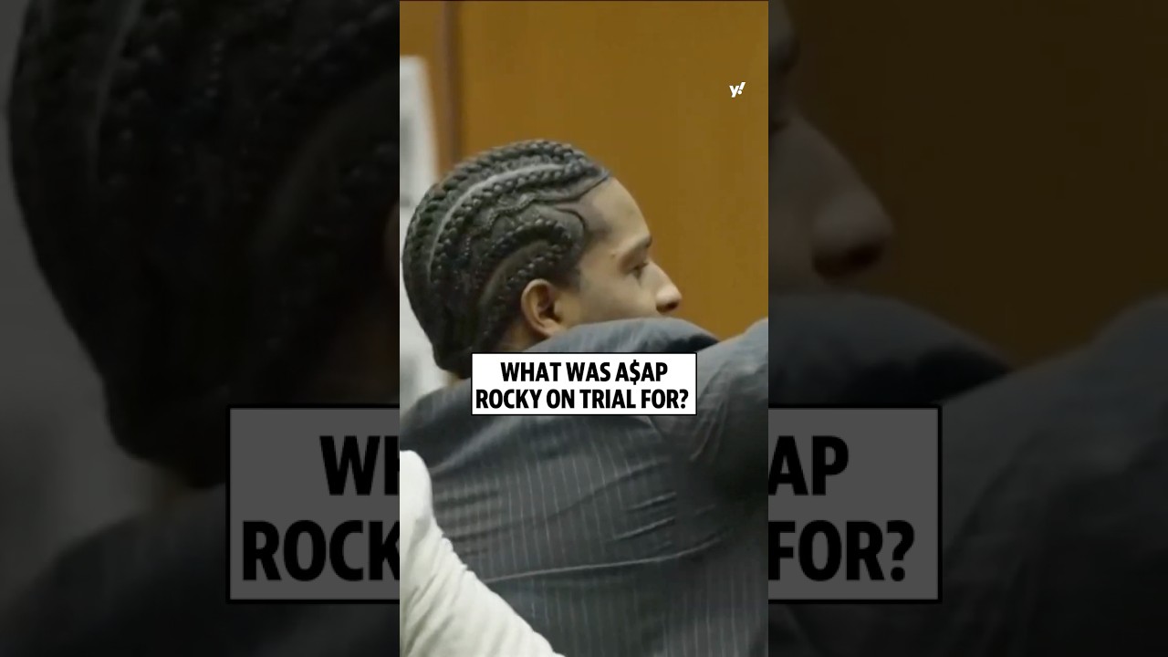 What was A$AP Rocky on trial for?
