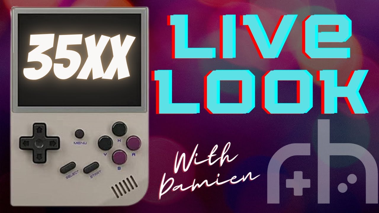 Anbernic 35XX - First Look (Affordable DMG Handheld) Livestream