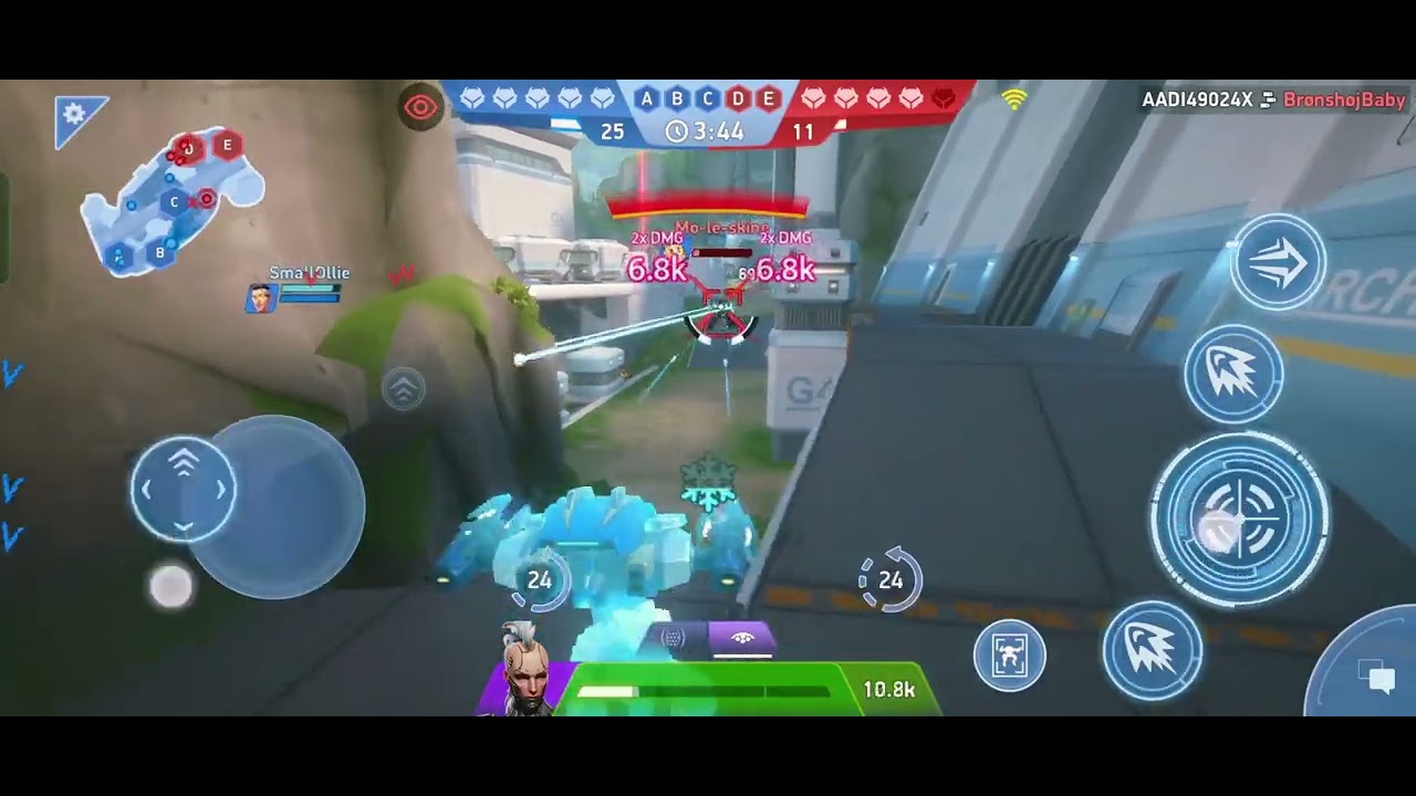 This is a normal video with slingshot with berserker 8 And orion with railgun 8
