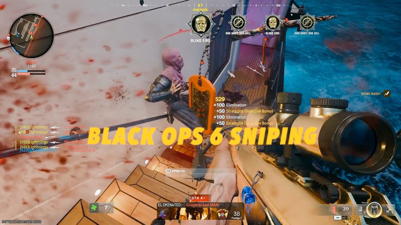 Making Gamers Rage With The Sniper! (Black Ops 6 Sniping)