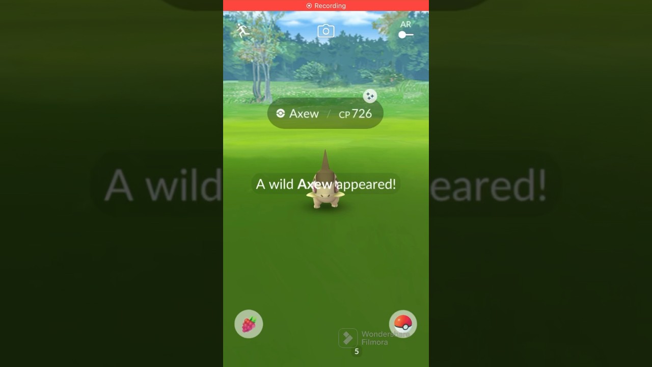 Shiny Axew! 