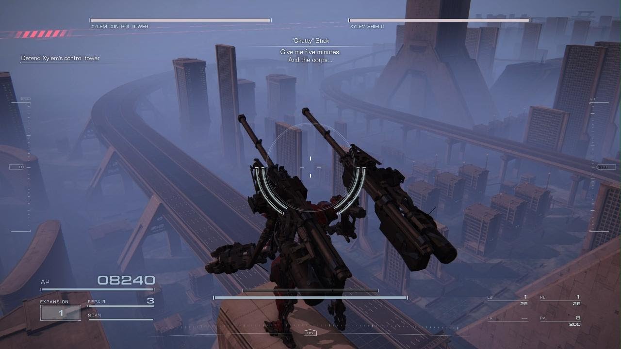 Take the Uninhabited Floating City, S rank (almost no hit) ARMORED CORE VI FIRES OF RUBICON