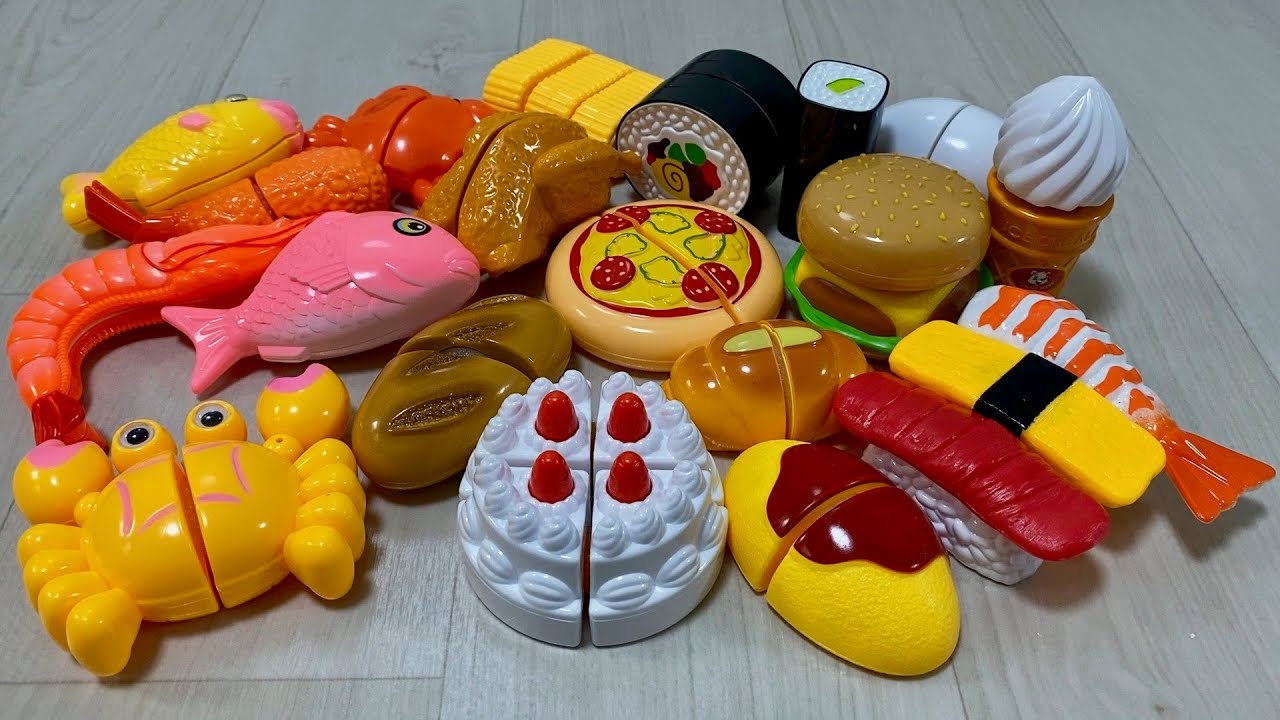 [TOY ASMR] 맛있는 음식 장난감 언박싱