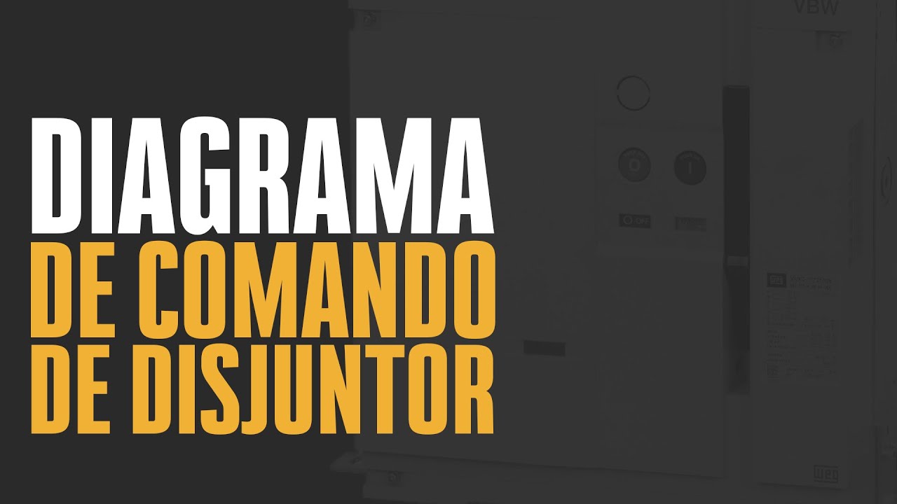 Diagrama de Comando do Disjuntor de Média Tensão