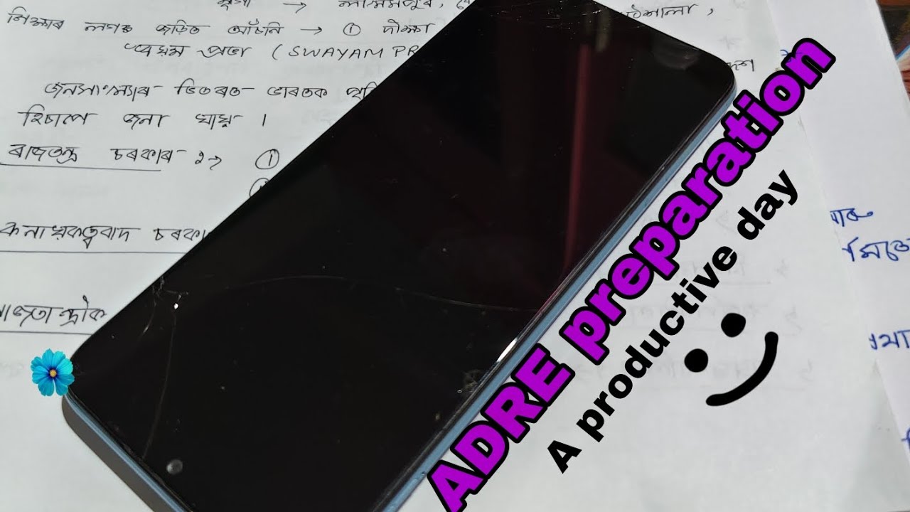 Starting my preparation for ADRE EXAM✅ Making my day productive 📚 | Study Vlog