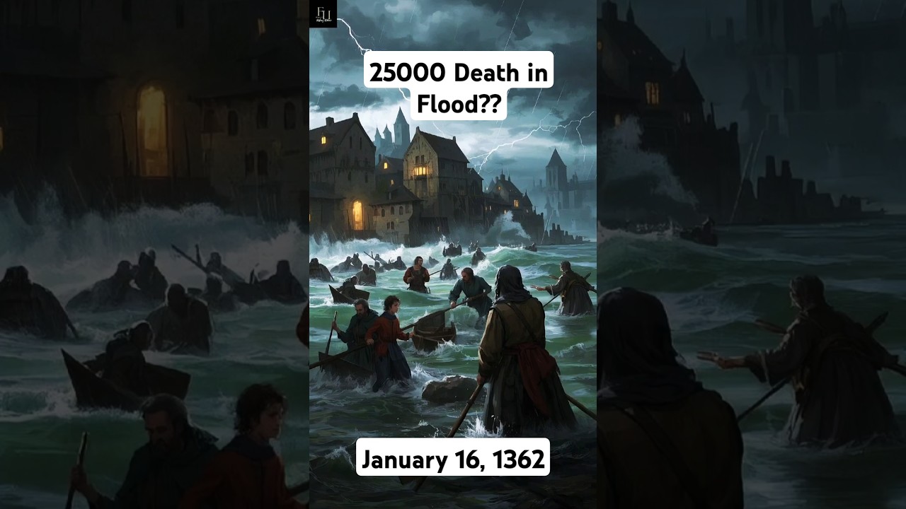 The Deadly Flood of 1362 Saint Marcellus's Tragedy #history