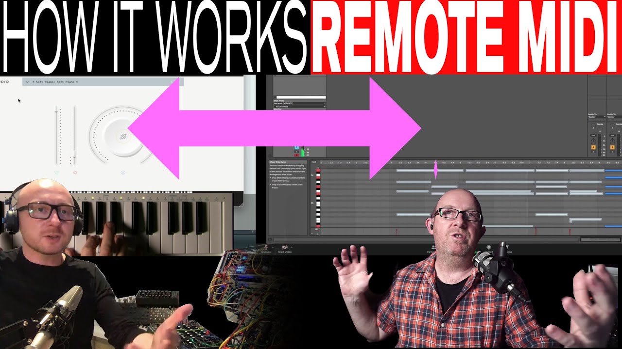 Setting Up A Remote MIDI Session - How It Works - Using RTP MIDI OSX