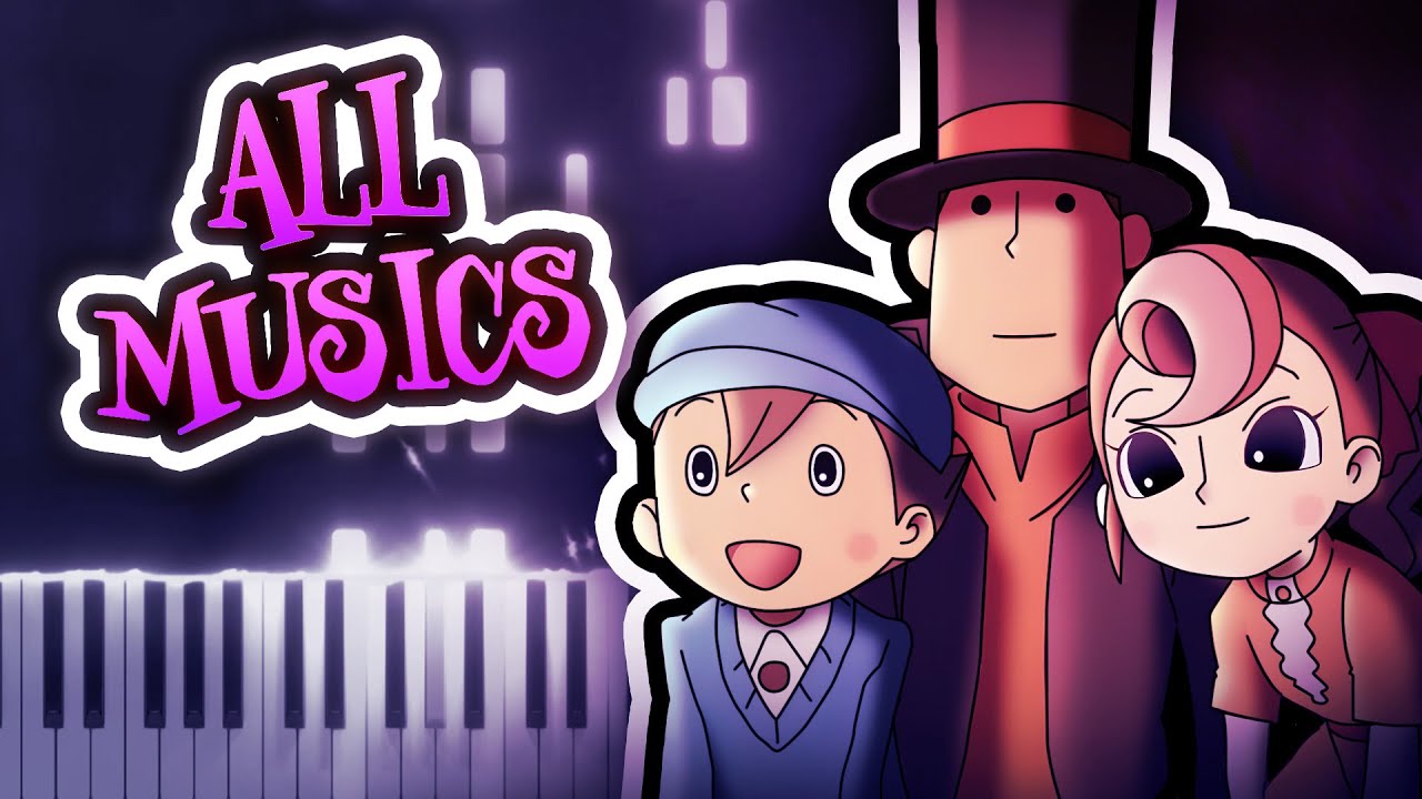 Professor Layton and the Diabolical Box - FULL ALBUM | Piano Tutorial