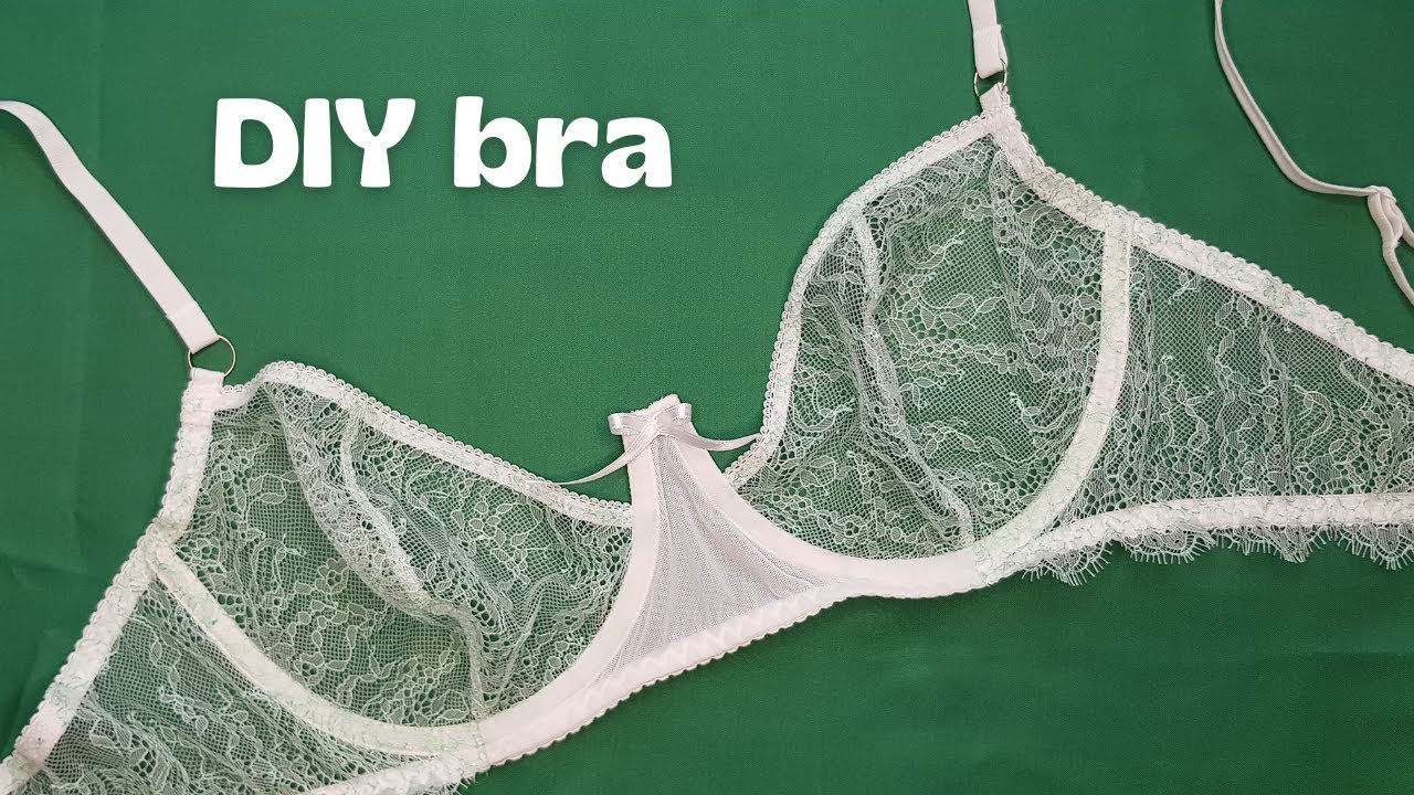 Making A Wire Bra diy | LINGERIE Designer