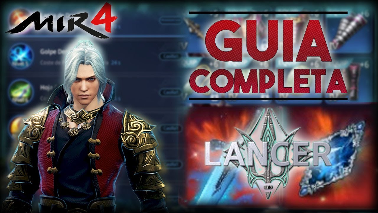 MIR4  | GUIA COMPLETA DEL LANCER! ( Equipo, Piedras demoniacas, Espiritus, etc )