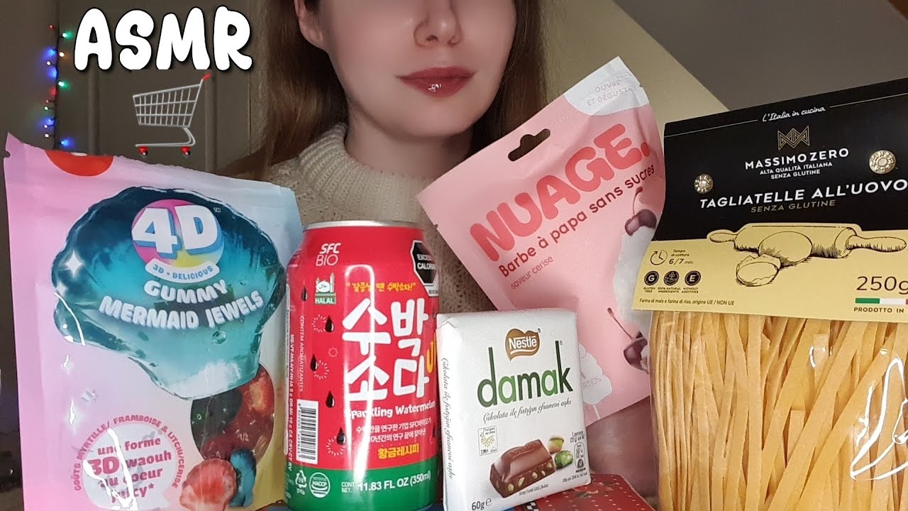 1er vidéo ASMR Retour de Courses 2026 🛒