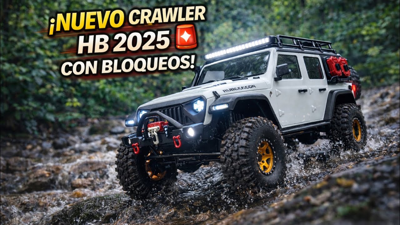 UNBOXING OPINIÓN Y PRUEBAS, NUEVO CRAWLER HB 2025 CON BLOQUEOS!!!