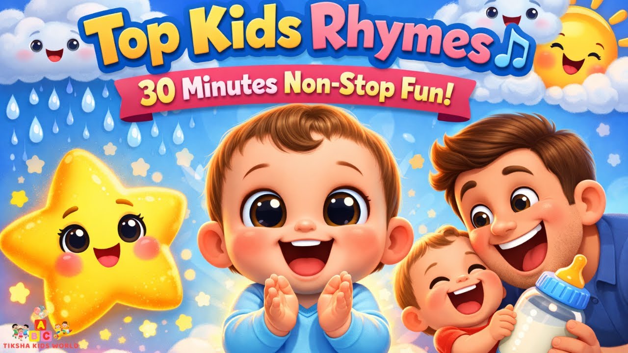 Rain, Rain, Go Away | Johny Johny Yes Papa 👶 and Many More Videos | Nursery Rhymes for Kids 🌙