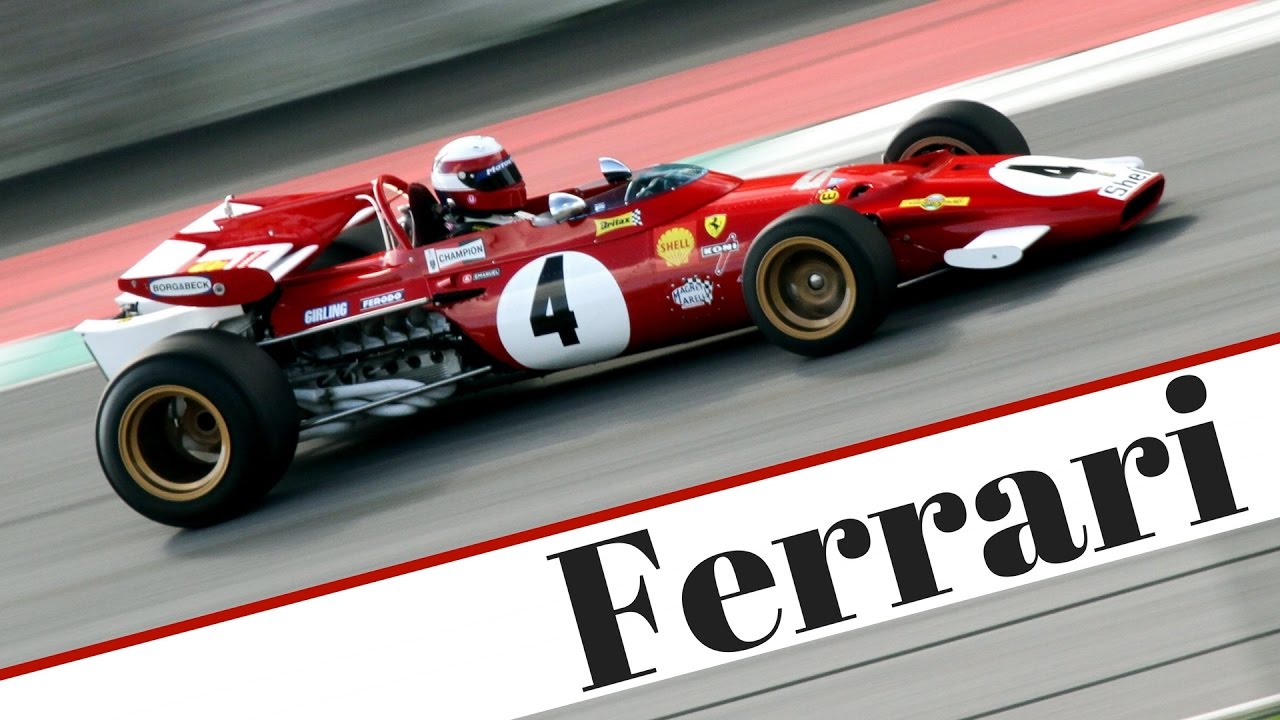 1970 Ferrari F1 312 B ex Clay Regazzoni - Flat-12 engine, Pure Sound!