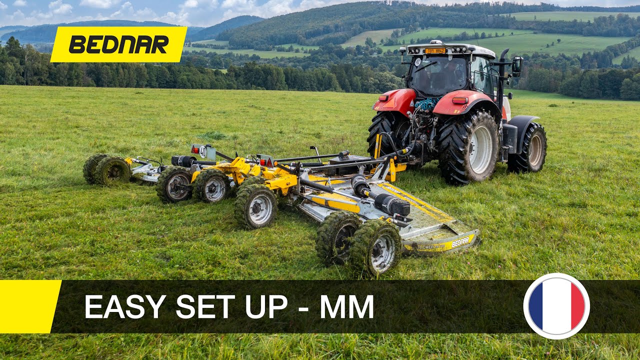 BEDNAR FMT: EASY SET UP - MULCHER MM (FR version)