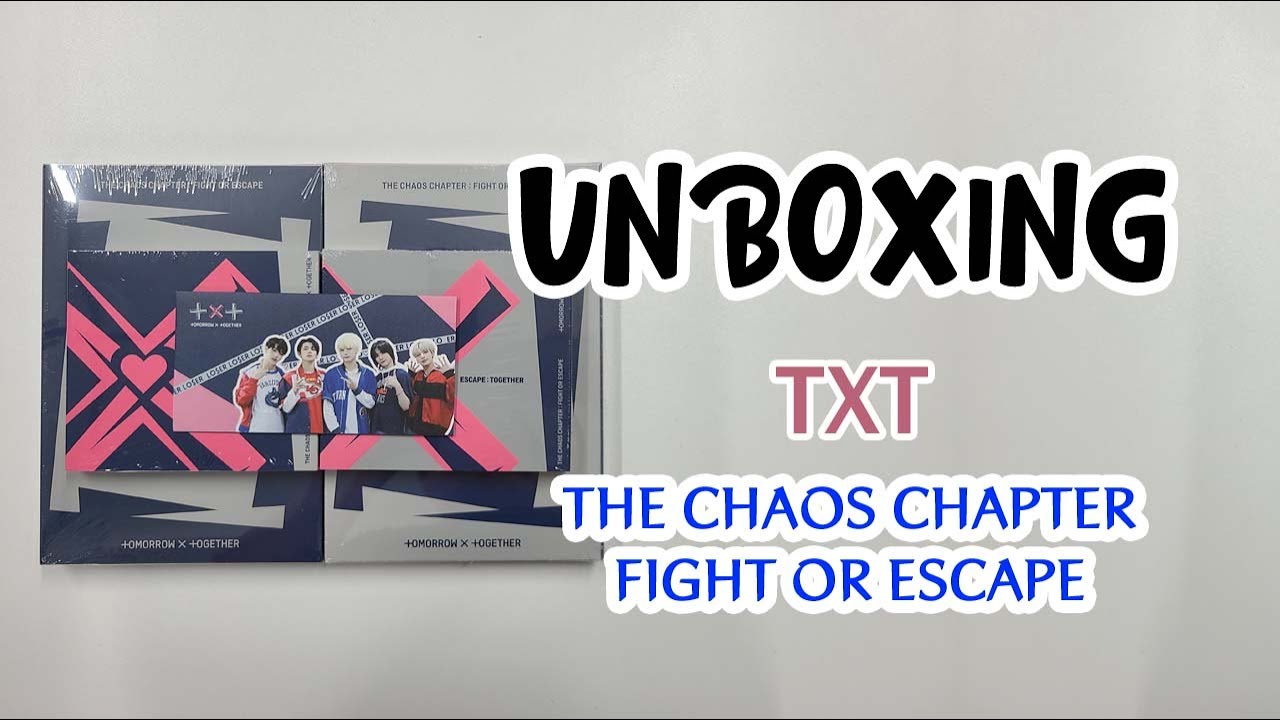투모로우바이투게더 TXT 혼돈의 장 FIGHT OR ESCAPE 풀 버전 개봉 후기