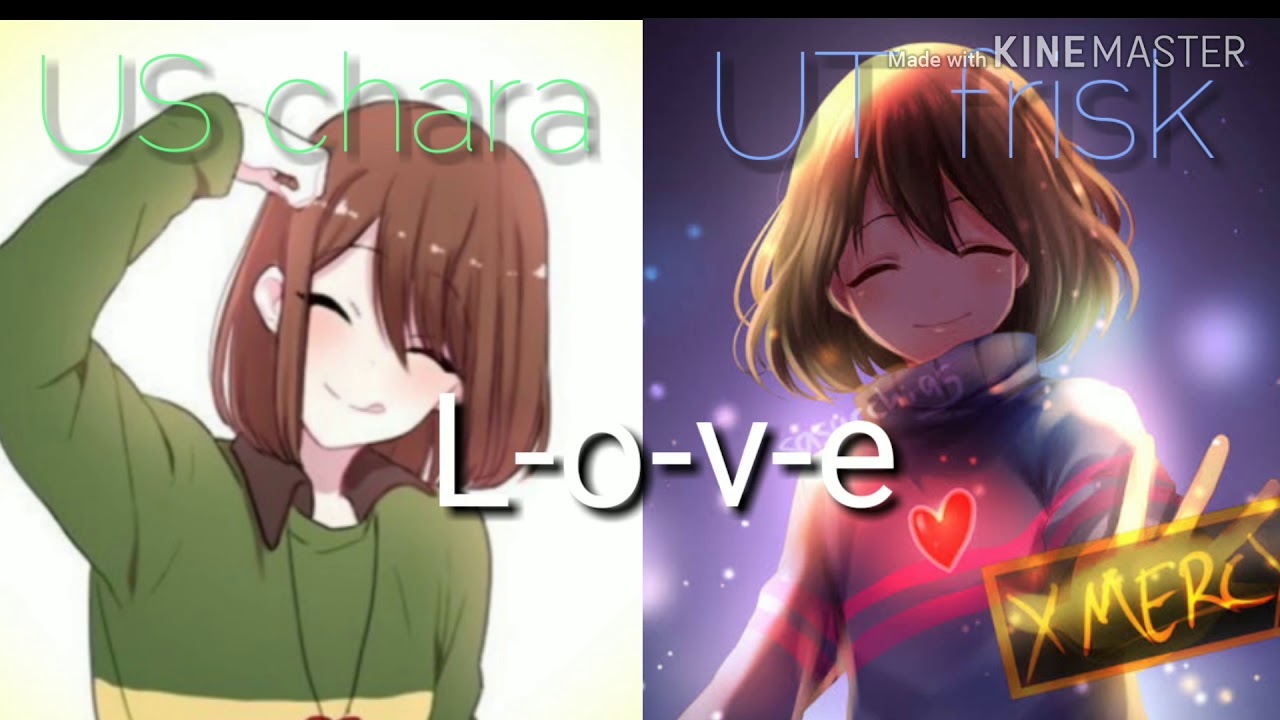 ♪Stronger than you♪ ✨underswap chara and undertale frisk✨ duet