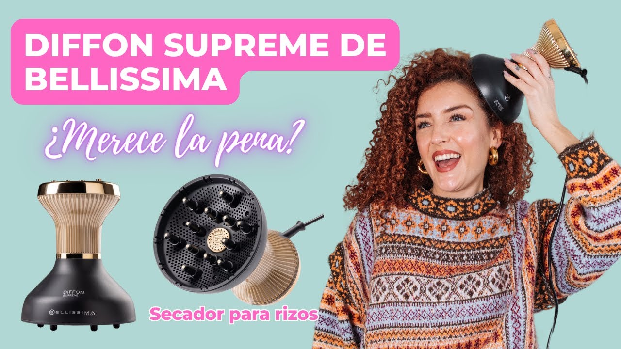 💨 Diffon SUPREME de Bellissima | 🤔 ¿Merece la pena? | ✨ El secador especial para pelo rizado
