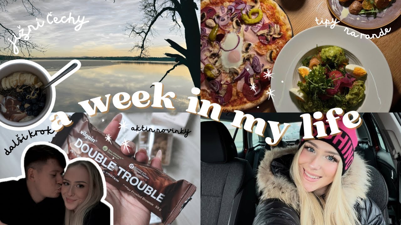 A WEEK IN MY LIFE // tipy na rande, vracím se k tenisu, aktin haul & jedeme do Čech!
