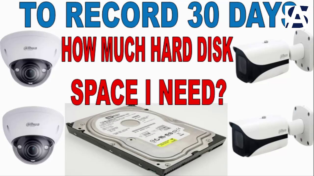 How to Calculate Storage of CCTV Camera in HDD | Disk Calculator | #Smart #Automation #Storage