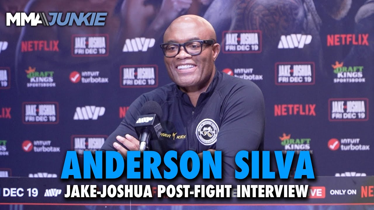 Anderson Silva DEMANDS fans to respect Jake Paul, talks future after beating Tyron Woodley