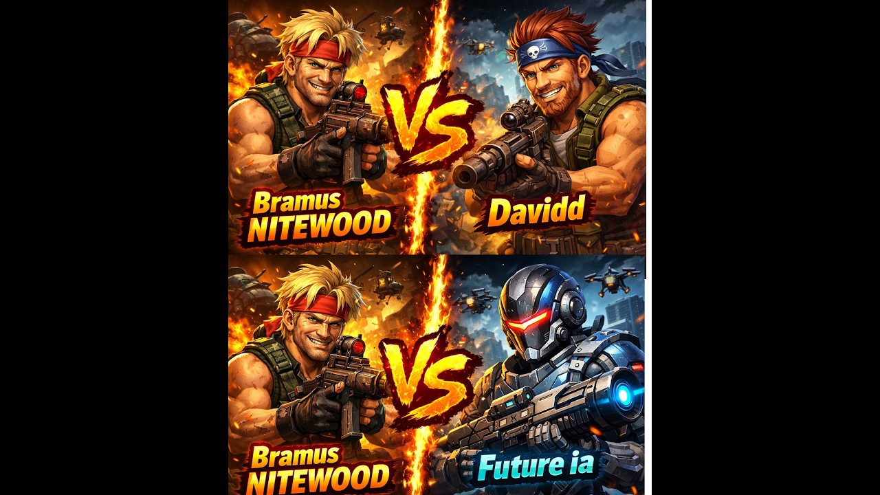BRAMUS NITEWOOD | METAL SLUG AWAKENING | DUELO CARA A CARA | 2 DUELOS