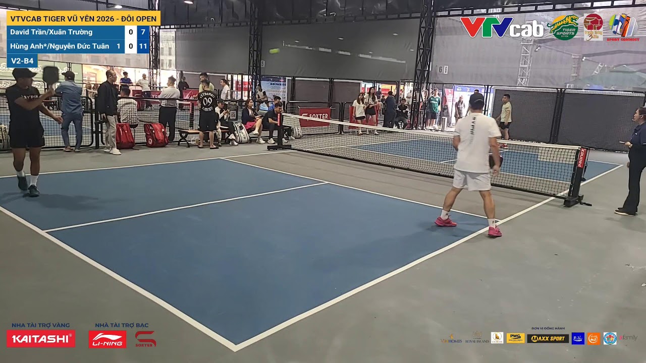 LIVE | VTVCAB TIGER VŨ YÊN 2026 - ĐÔI OPEN | V2-B4
