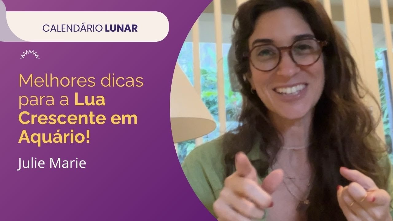 Melhores dicas para a Lua Crescente em Aqu&aacute;rio!