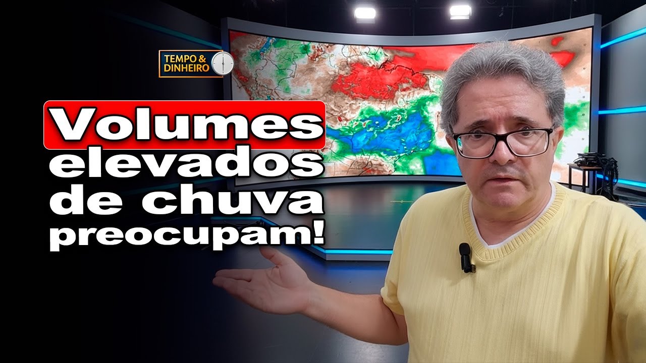 Chuvas ganham força no Brasil e elevam volumes no Centro-Oeste e Sudeste nos próximos dias