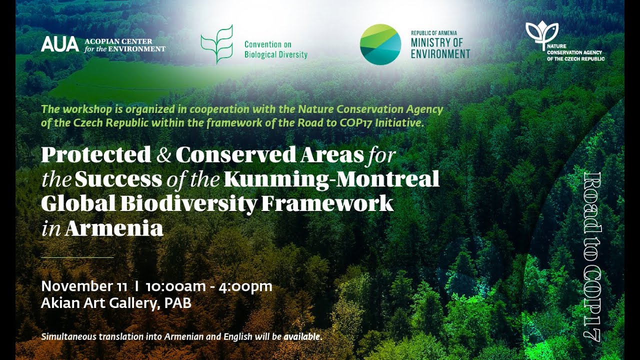 Protected & Conserved Areas for Kunming – Montreal Global Biodiversity Framework Success in Armenia