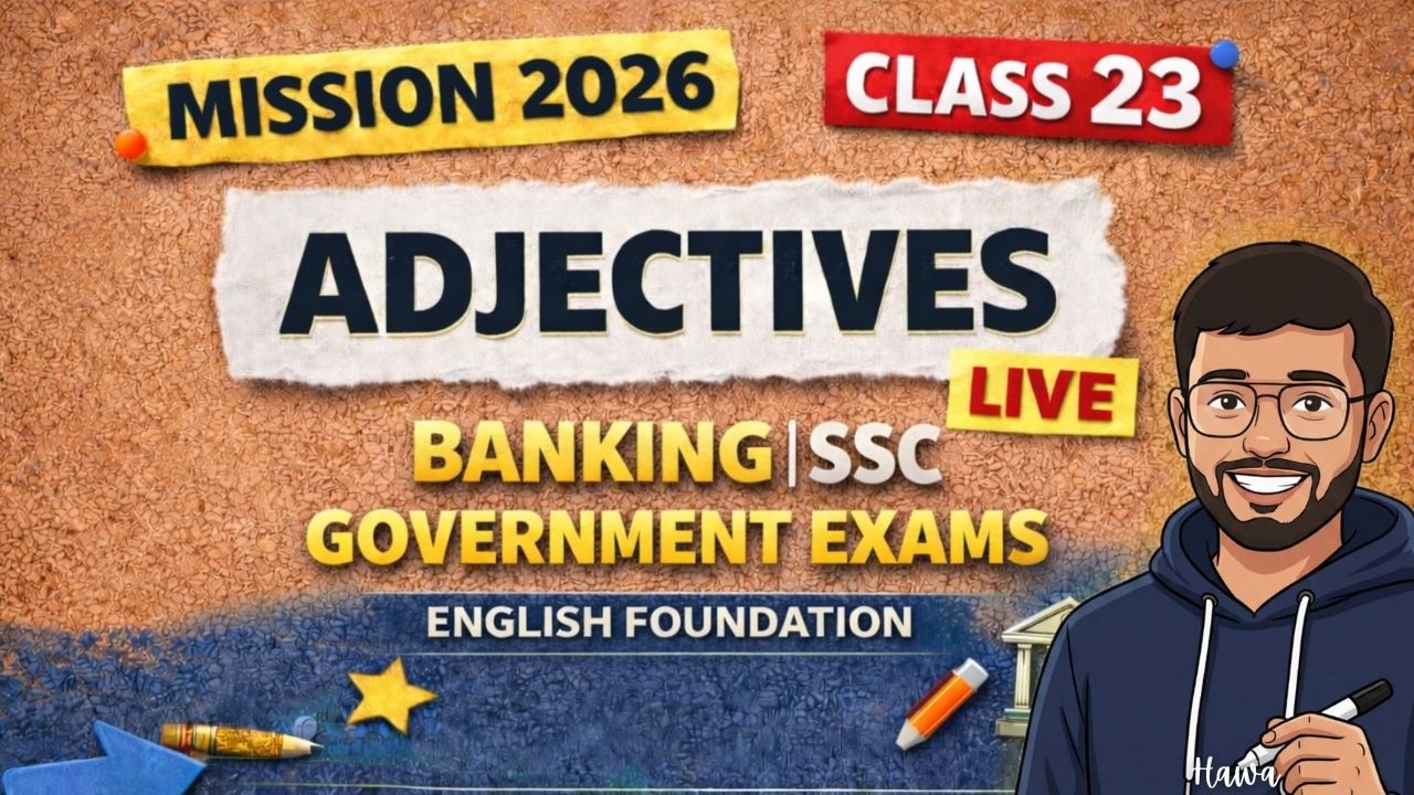 🔥 Day 23: Grammar Foundation | Mission CGL 2026 | HAWA