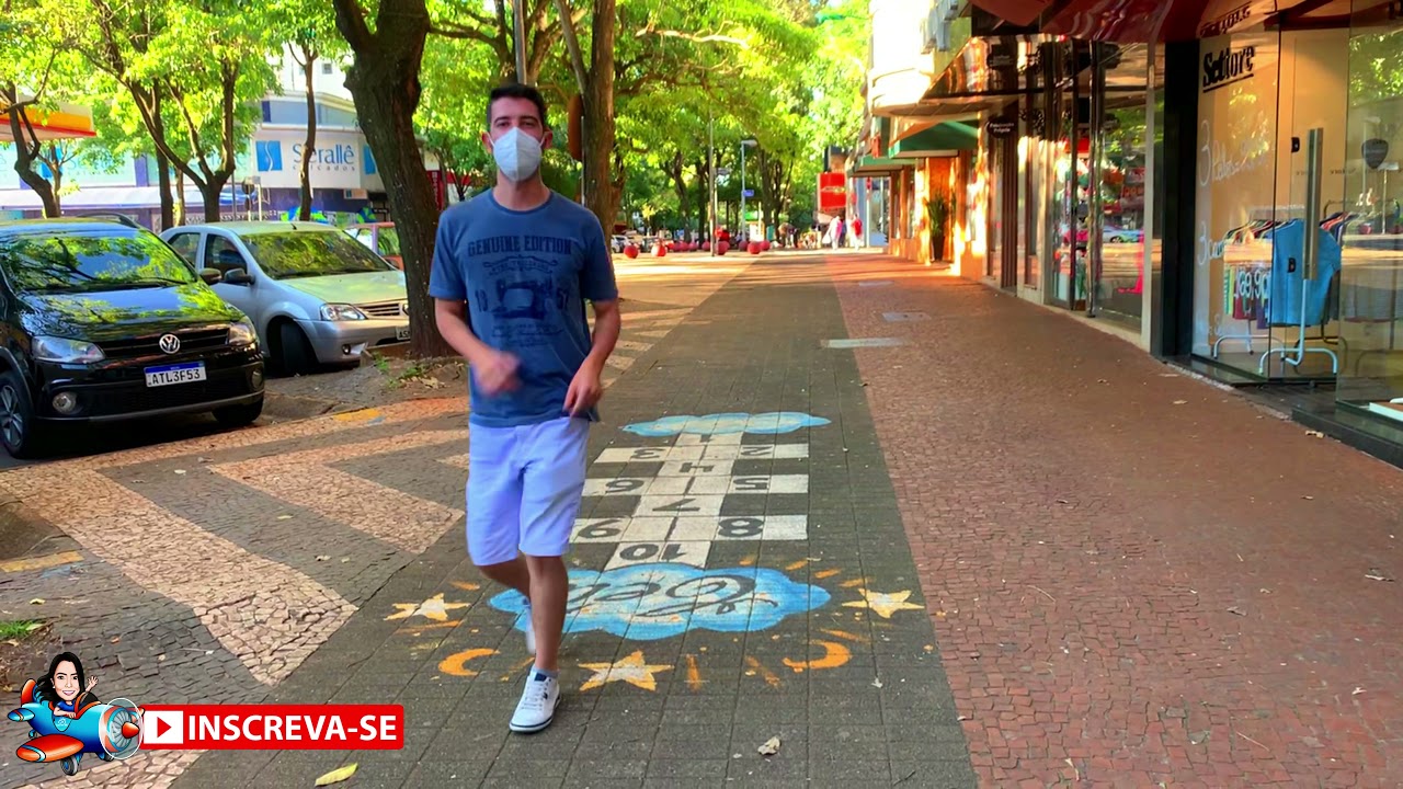 Caminhando na AVENIDA BRASIL em FOZ DO IGUAÇU 2021
