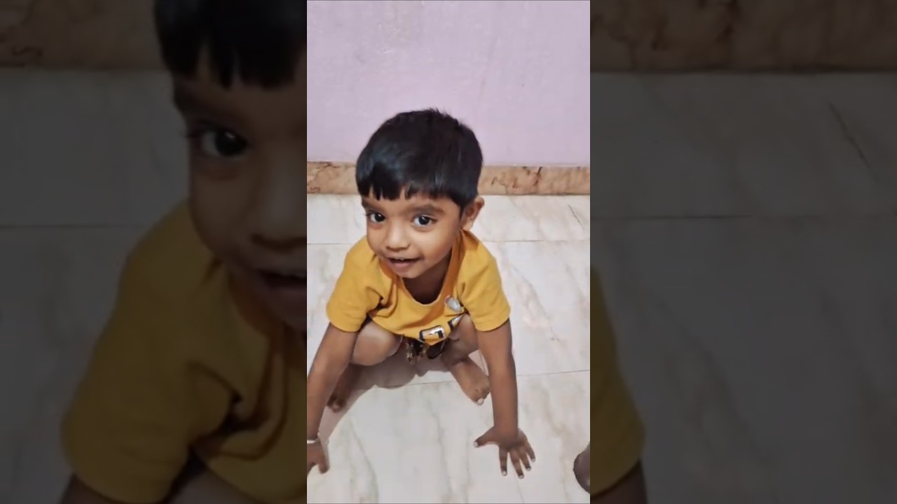 জোয়েল খেলছে লুকোচুরি🤣😂 #funny #babyshorts #viral