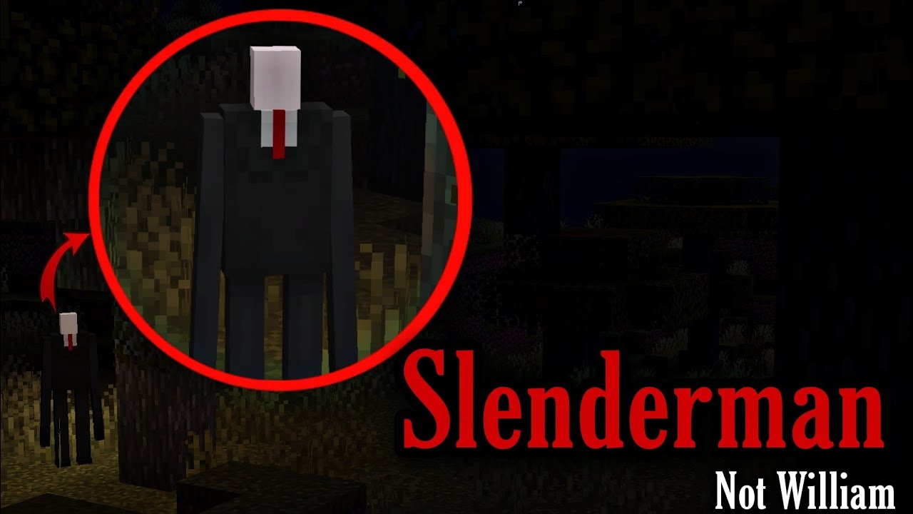 Don't go outside when you hear his voice, Slenderman! (Minecraft Creepypasta)